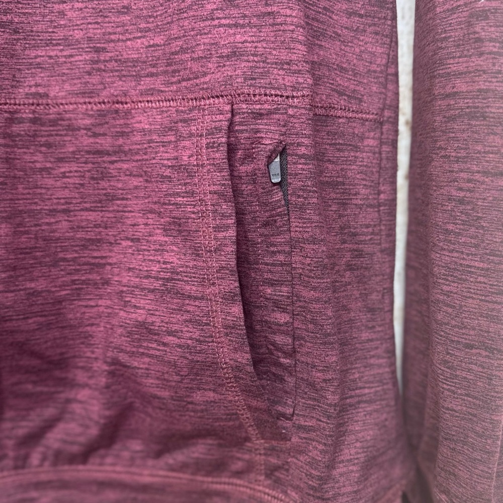 01. Algo Performance Heathered Cranberry Hoodie [… - image 4